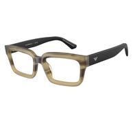 Emporio Armani EA3277U 6369 Unisex Optical frames Acetate Green Transparent Squared Normal