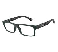 Emporio Armani EA3278 6370 Man Optical frames Injected Blue Transparent Squared Normal
