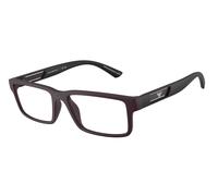 Emporio Armani EA3278 6371 Man Optical frames Injected Violet Transparent Squared Normal