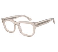 Emporio Armani EA3279F Asian Fit Men's Glasses, Brown, Size 55