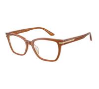 Emporio Armani EA3282BU 6376 Woman Optical frames Acetate Brown Transparent Cat Eye Normal