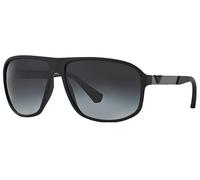 Emporio Armani Sunglasses 4029 50638G Black Rubber Grey Gradient