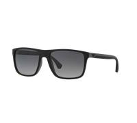Emporio Armani EA4033 5229T3 Rubber Black & Grey 56 Polarised