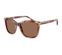 Emporio Armani EA4060 619673 Woman Sunglasses Acetate Red Brown Squared Normal