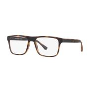 Emporio Armani EA4115 58021W Man Sunglasses Plastic Havana Squared Normal