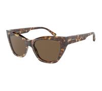 Emporio Armani EA4176 502573 Woman Sunglasses Acetate Brown Brown Cat Eye Normal