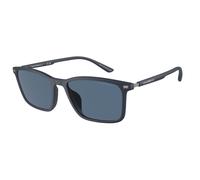 Emporio Armani EA4223U 508880 Man Sunglasses Injected Blue Blue Squared Normal