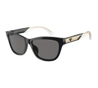 Emporio Armani EA4227U 501787 Woman Sunglasses Acetate Black Grey Cat Eye Polarized