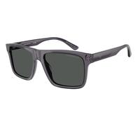 Emporio Armani EA4232 610687 Man Sunglasses Acetate Grey Grey Squared Normal