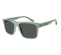 Emporio Armani EA4232 617687 Man Sunglasses Acetate Green Grey Squared Normal