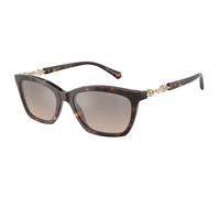 Emporio Armani EA4238 50266I Woman Sunglasses Acetate Turtle Cat Eye Normal