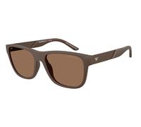 Emporio Armani EA4243 624373 Men's Sunglasses Brown Size 56
