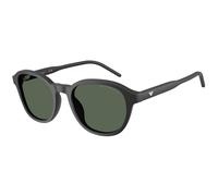 Emporio Armani EA4247U 500171 Man Sunglasses Acetate Black Green Pantos Normal