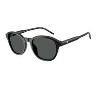 Emporio Armani EA4247U 501787 Man Sunglasses Acetate Black Grey Pantos Normal