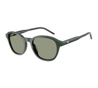 Emporio Armani EA4247U 6257/2 Man Sunglasses Acetate Green Green Pantos Normal