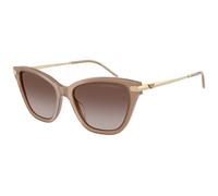 Emporio Armani EA4251F Asian Fit 626313 Womenâs Sunglasses Brown Size 56