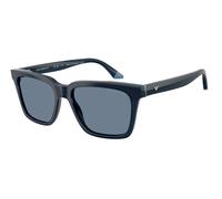 Emporio Armani EA4260 63172V Man Sunglasses Acetate Blue Blue Squared Polarized