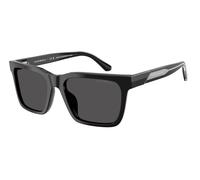 Emporio Armani EA4262U 501787 Man Sunglasses Acetate Black Grey Squared Normal
