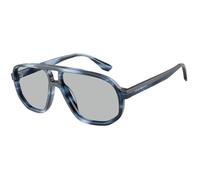 Emporio Armani EA4263U 632787 Man Sunglasses Acetate Blue Grey Pilot Normal