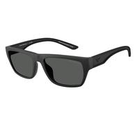 Emporio Armani 0Ea4267U Rectangular Sunglasses, Black, Men Black