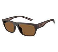 Emporio Armani EA4267U 618673 Man Sunglasses Injected Brown Brown Pillow Normal