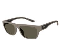 Emporio Armani EA4267U 636187 Man Sunglasses Injected Brown Grey Pillow Normal