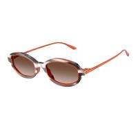 Emporio Armani EA4276U 642613 Woman Sunglasses Acetate Multi-color Brown Geometric Normal Nuanced