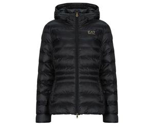 Emporio Armani EA7 Duffel coats TRAIN CORE LADY W ECO DOWN JACKET HO MEDIUM PADDED - TRAIN CORE in Black EU S