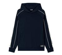 Emporio Armani EA7 EA7 Emporio Armani Logo Series Tape Overhead Hoodie Navy - L