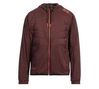 Emporio Armani EA7 Lightweight Hooded Bitter Chocolate Bomber Jacket - XXL