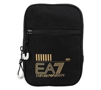 Emporio Armani EA7 men Train core crossbody bags black - gold logo