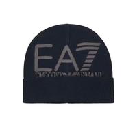 Emporio Armani EA7 Men's Beanie Hat Mountain Visibility, Blue/Volcanic, M