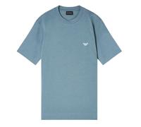 Emporio Armani EA7 Mens Embroidered Crew Neck Slim T-Shirt GT22302
