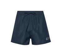 Emporio Armani EA7 Men's Logo Shorts 7M001677, Blue/Silver, XL