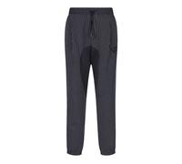 Emporio Armani EA7 Mens Pinstripe Elasticated Cuff TrousersM Navy GT55086