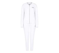 Emporio Armani EA7 Women's Tennis Pro Tracksuit in Technical Fabric VENTUS7-8NTV60, White, XS
