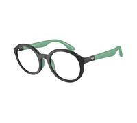 Emporio Armani EK3005 5001 Kid Optical frames Injected Black Transparent Round Normal