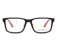 Emporio Armani EK3203F Asian Fit Kids Kids' Glasses, Black, Size 50
