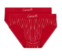 Emporio Armani Em000251_af19049 Slips 2 Units Red M Men