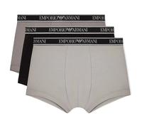 EMPORIO ARMANI Men's CORE Logoband 3-Pack Trunk Black S
