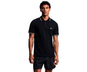 Emporio Armani Em001380_af20424 Short Sleeve Polo Black M Men
