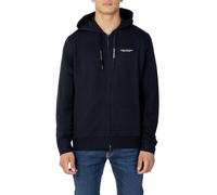 Emporio Armani Exchange Mens Hoodie In Black Cotton - Size 2XL