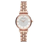 Emporio Armani Gianni T-Bar AR11244 Women's Watch - 32mm White Dial Stainless Steel