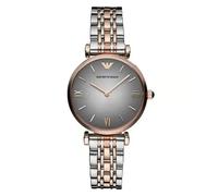 Emporio Armani Gianni T-Bar AR1725 Women's Watch - 32mm Grey Dial Stainless Steel