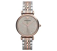 Emporio Armani Ladies Watch Rose Gold Gianni T-Bar AR1840 - Stainless Steel, 30m Water Resistant