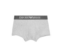 Emporio Armani Iconic Logoband Boxer Trunk, Grey Melange - XX-Large