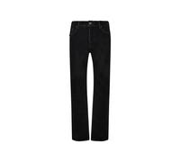 Emporio Armani J76 straight fit jeans in flocked denim Signature Capsule - Black 29-32