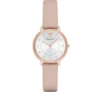 Emporio Armani Kappa Womens Beige Watch AR2510 Leather (archived) - One Size