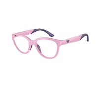 Emporio Armani Kid EK3002 6016 Optical frames Injected Violet Transparent Cat Eye Normal