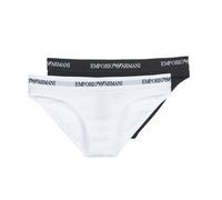 Emporio Armani Knickers/panties CC317-PACK DE 2 in Black EU XS